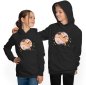 Preview: Horse Hoodie Kids Hooded Sweater - Horse with Stars and Butterflies i157